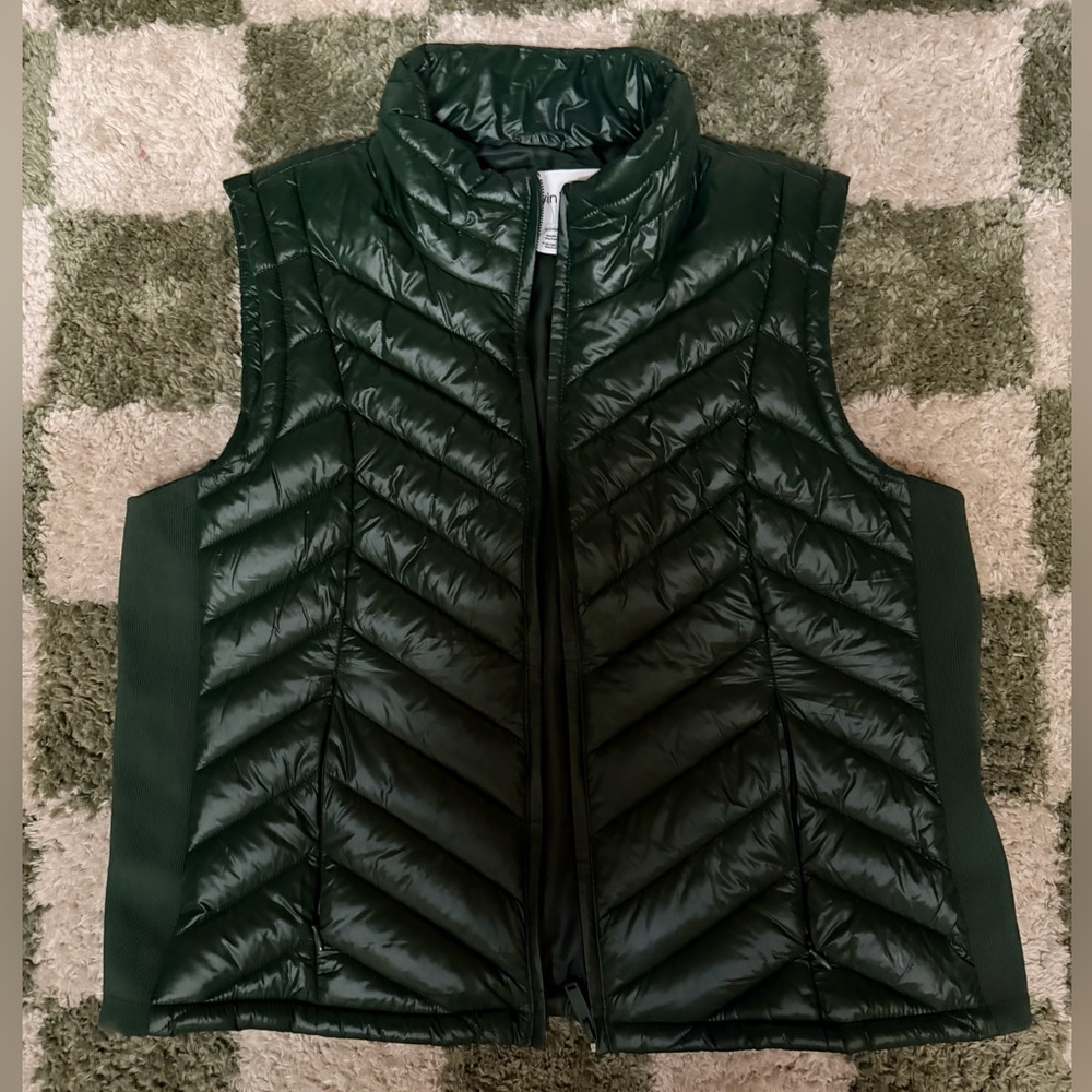 Calvin Klein Deep Green Puffer Vest